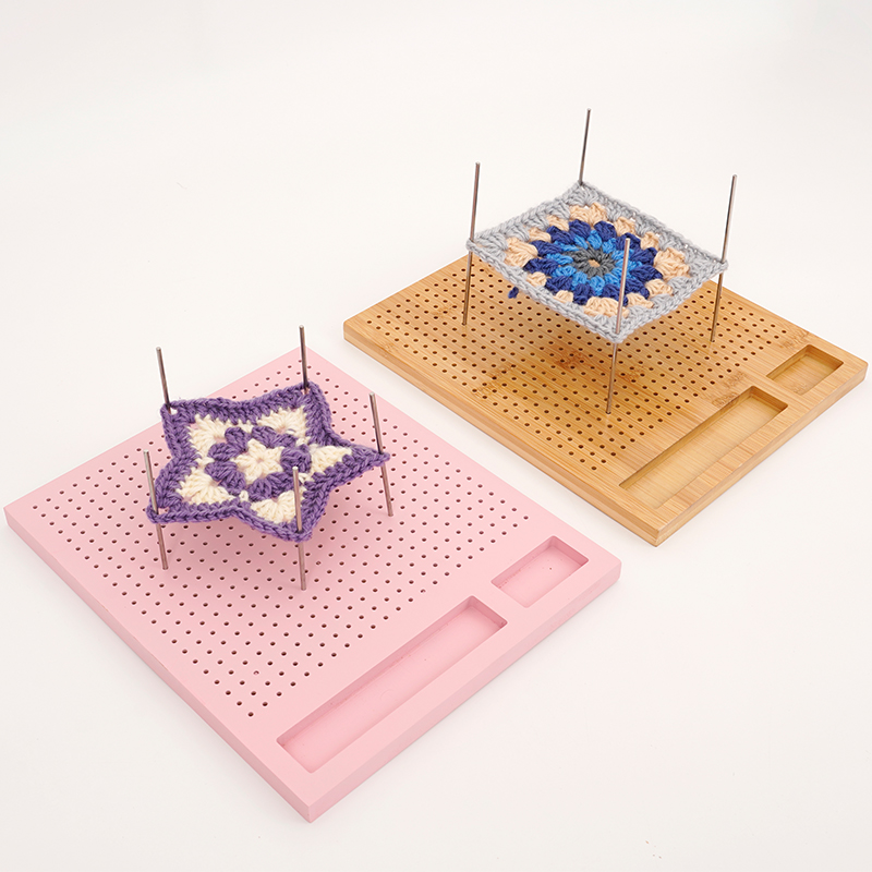 Woodworking Boards - Crochet Blocking Board with Stainless Steel