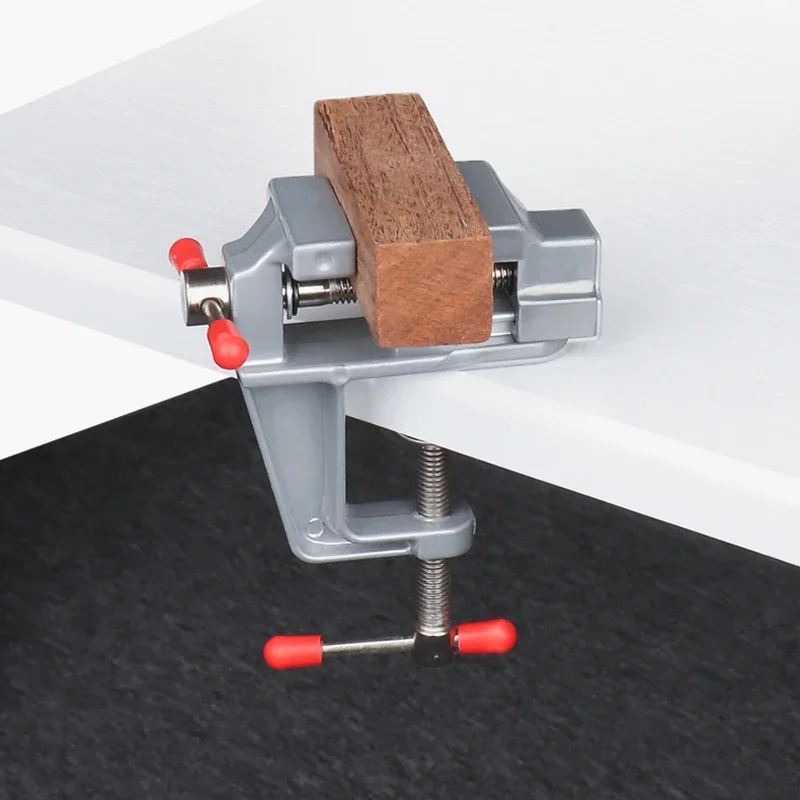 Woodworking Bench Vise - Small Jewelers Hobby Clamp On Table