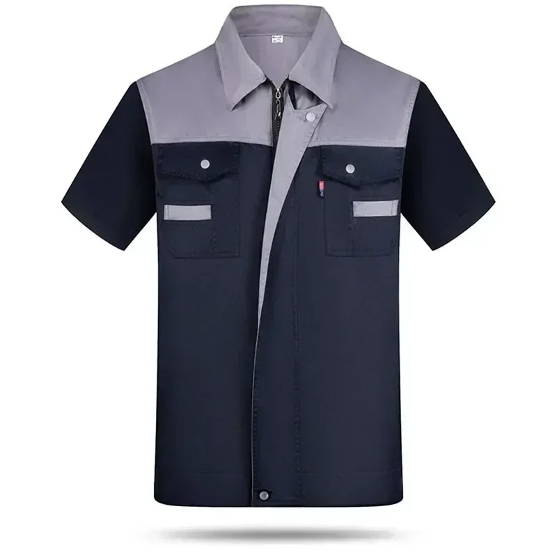 Woodworking Overalls - Men Women Short Sleeve Work Coat