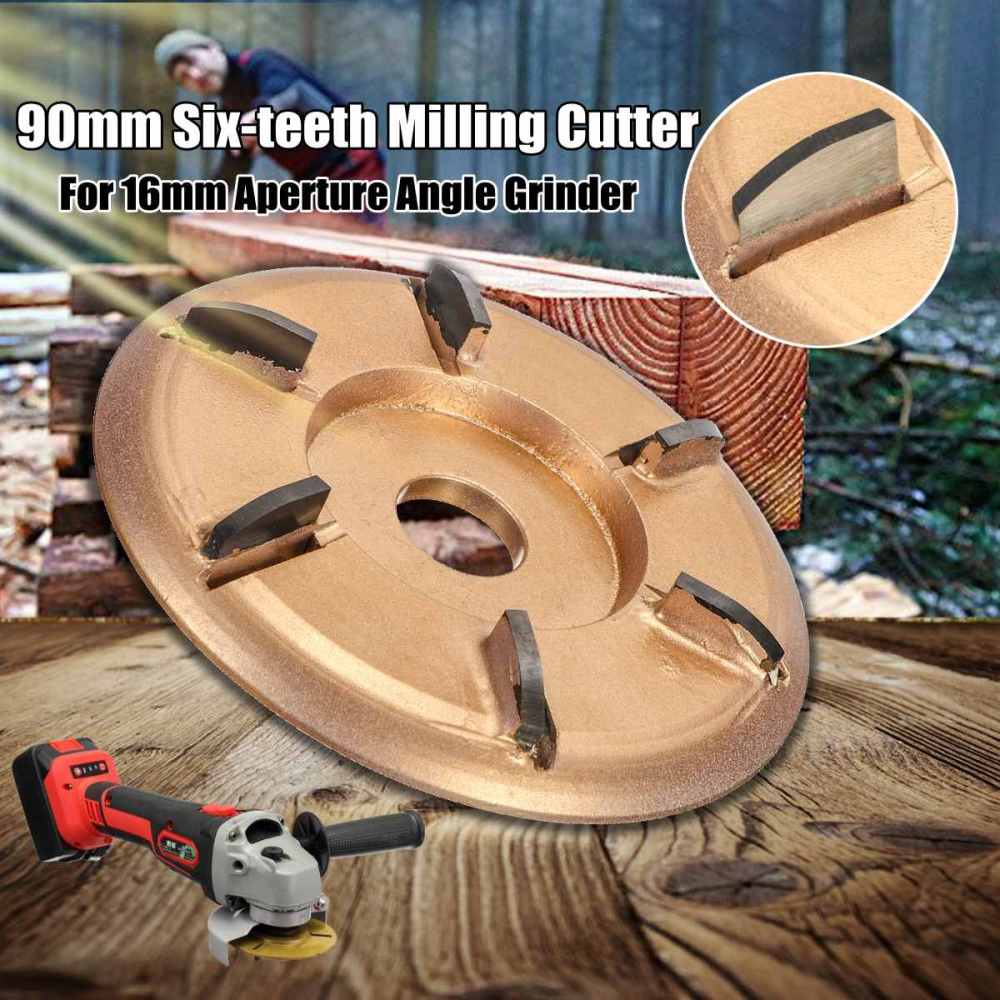 Woodworking Edge Corner Planer - Six- Arc teeth Milling Cutter Arc