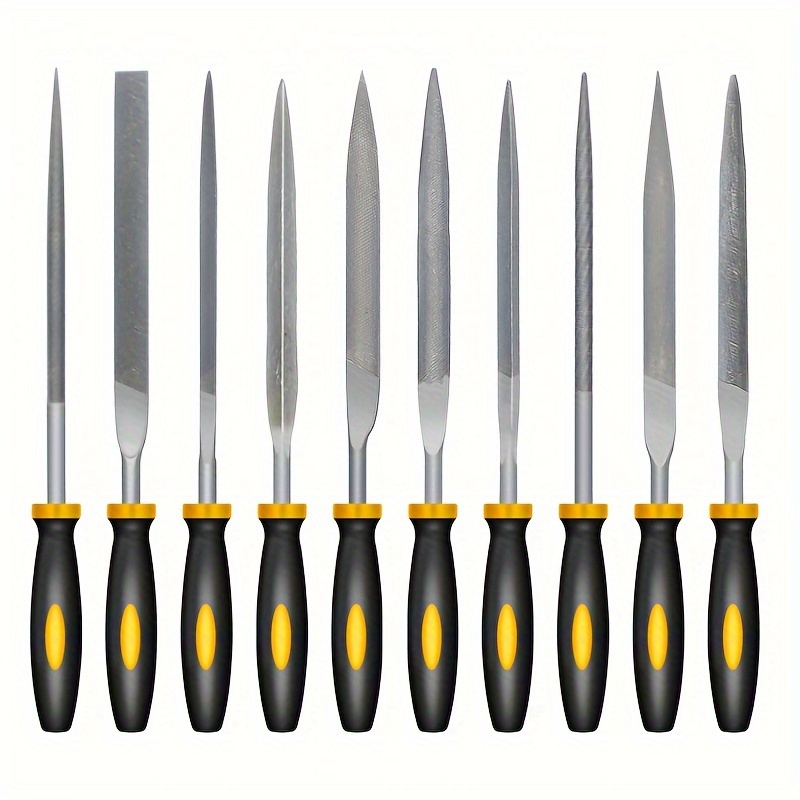 Woodworking Rasps And Files - Premium Needle File Set - High-Carbon