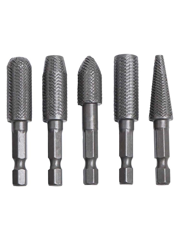 Woodworking Rasps And Files - 5Pcs Rotary Rasp 1/4inch Hex Shank