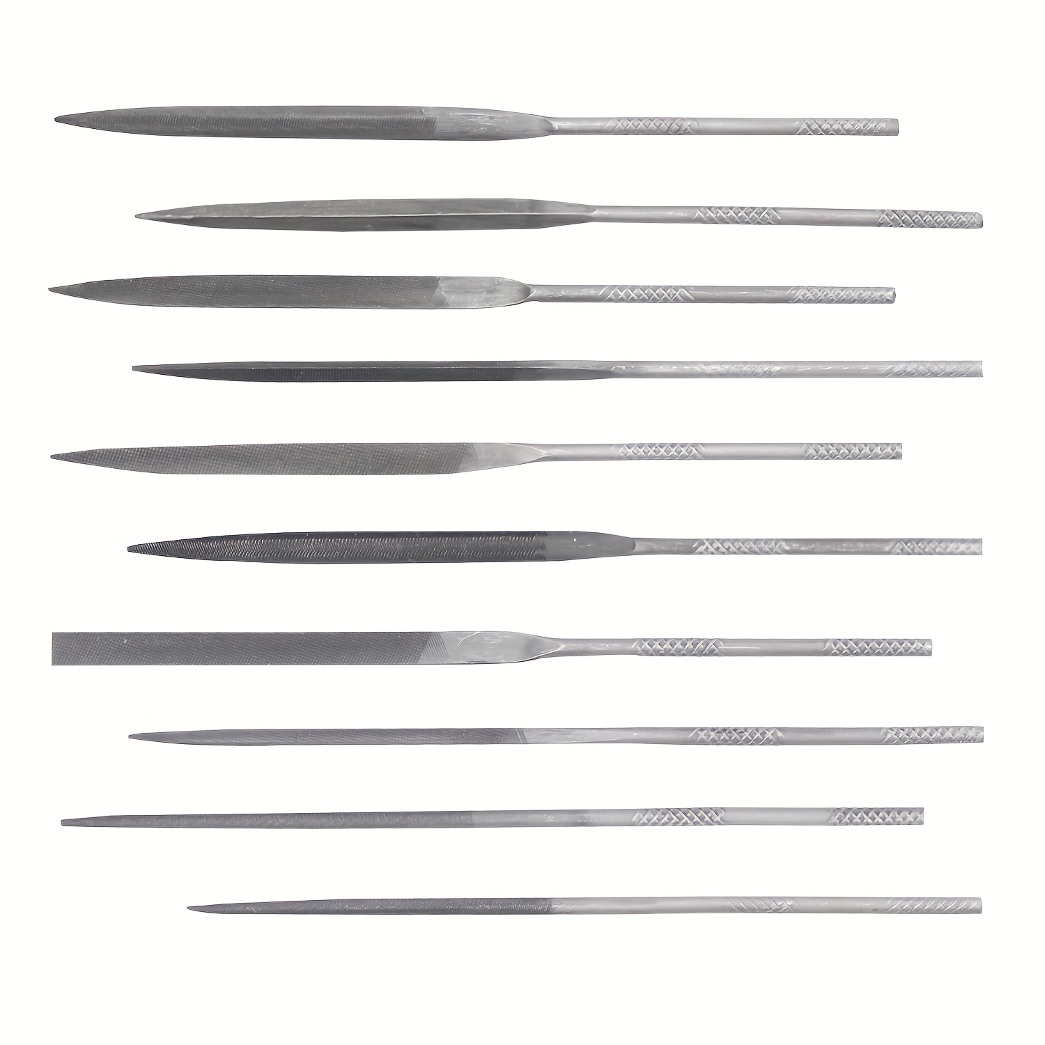 Woodworking Rasps And Files - 10pcs Needle File Set Without Handles