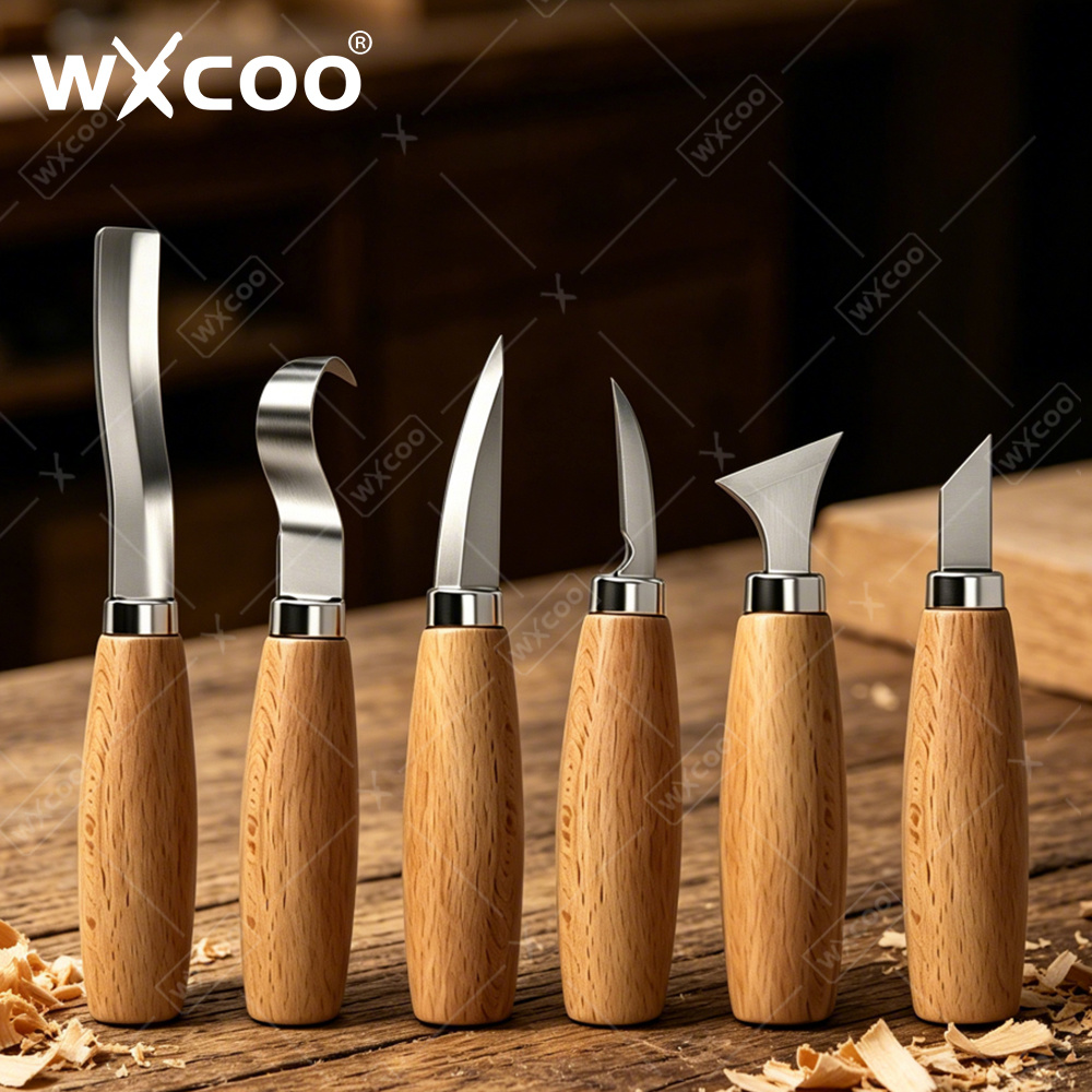 Woodworking Manufacturing - WXCOO Ergonomic Wood Carving Hook Chisel