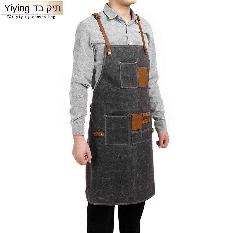 Fashionable Oil Wax Canvas Apr - Woodworking Overalls review and price