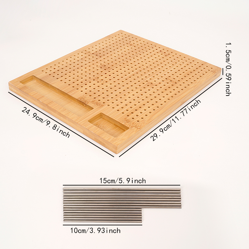Crochet Blocking Board with St - Woodworking Boards review and price