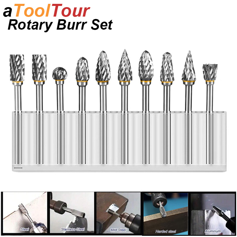 Tungsten Carbide Burr Set Bear - Woodworking Rasps And Files review and price