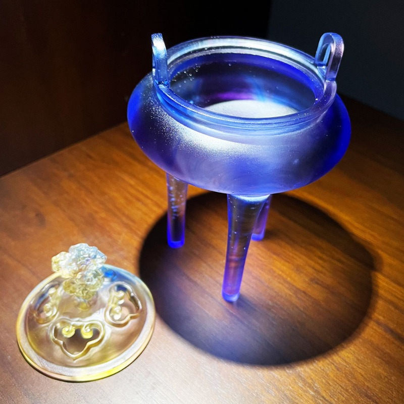 Powder-fired glazed Zen three- - Zen Woodworking review and price