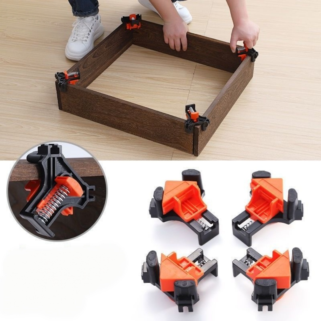 4pcs 90° Right Angle Clamp Fix - Furniture And Woodworking review and price