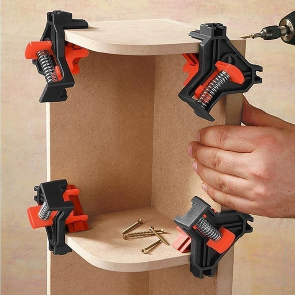 4pcs 90° Right Angle Clamp Fix - Furniture And Woodworking review and price