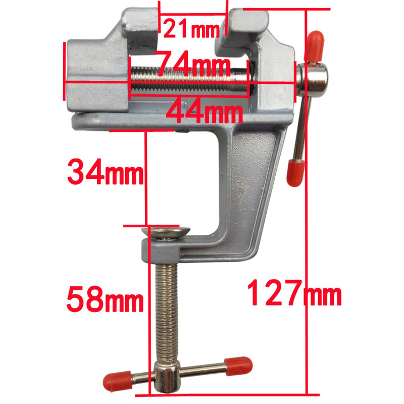 Aluminum Mini Table Clamp Smal - Woodworking Bench Vise review and price