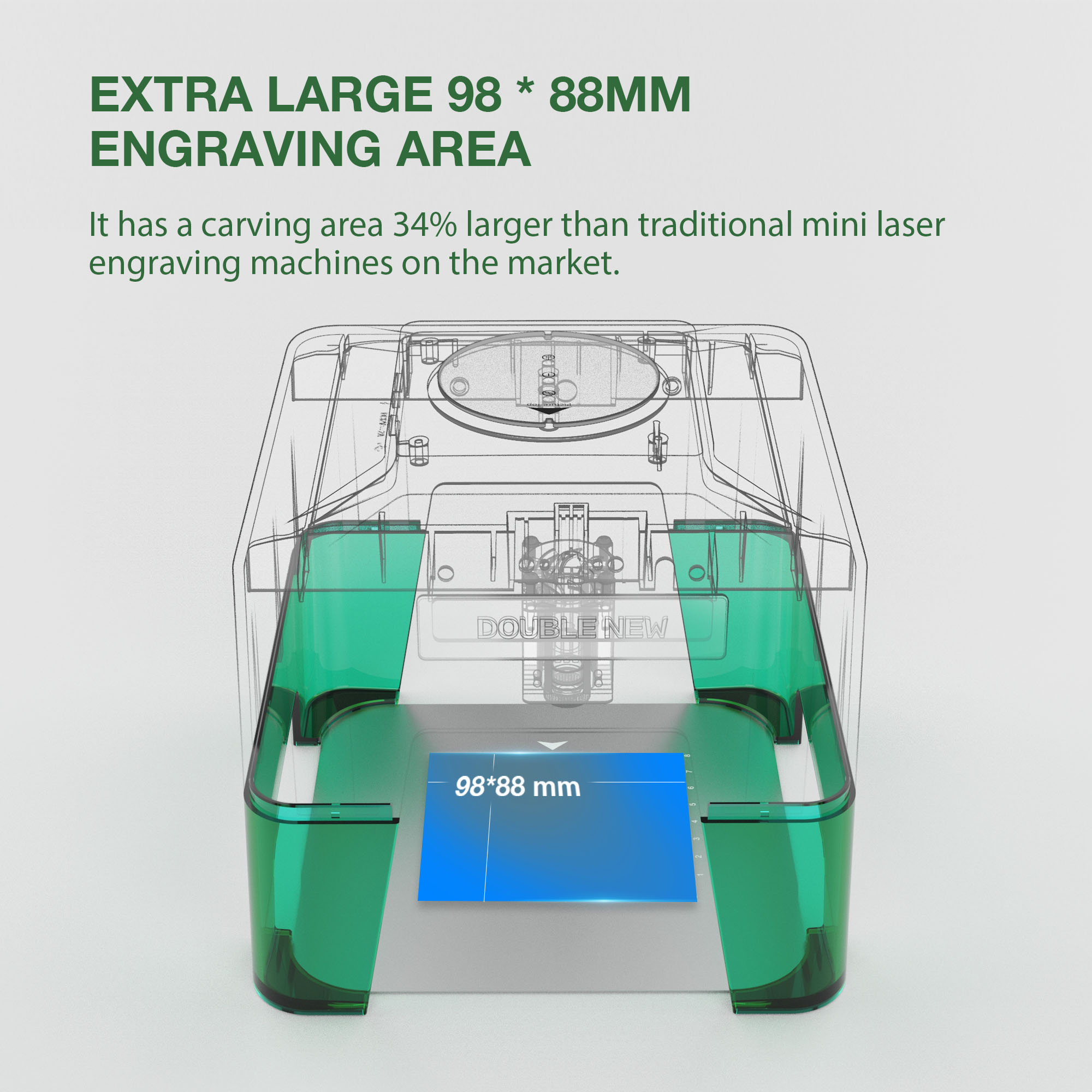 3W Mini Laser Engraver Portabl - Woodworking Logos review and price