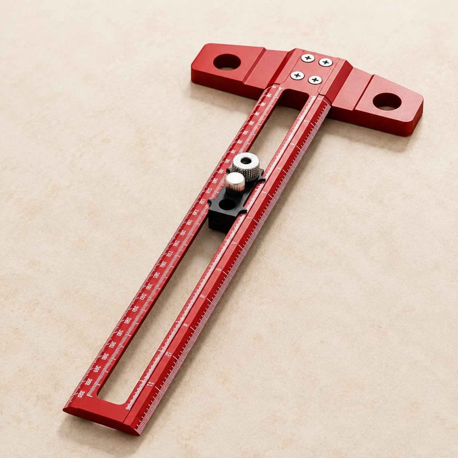 T-Square Ruler Drill Hole Guid - Woodworking Workshop Design review and price