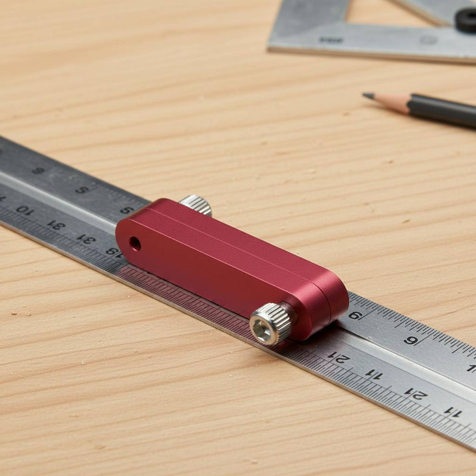 Woodworker's Ruler Stopper Adj - Woodworking Marking Gauge review and price