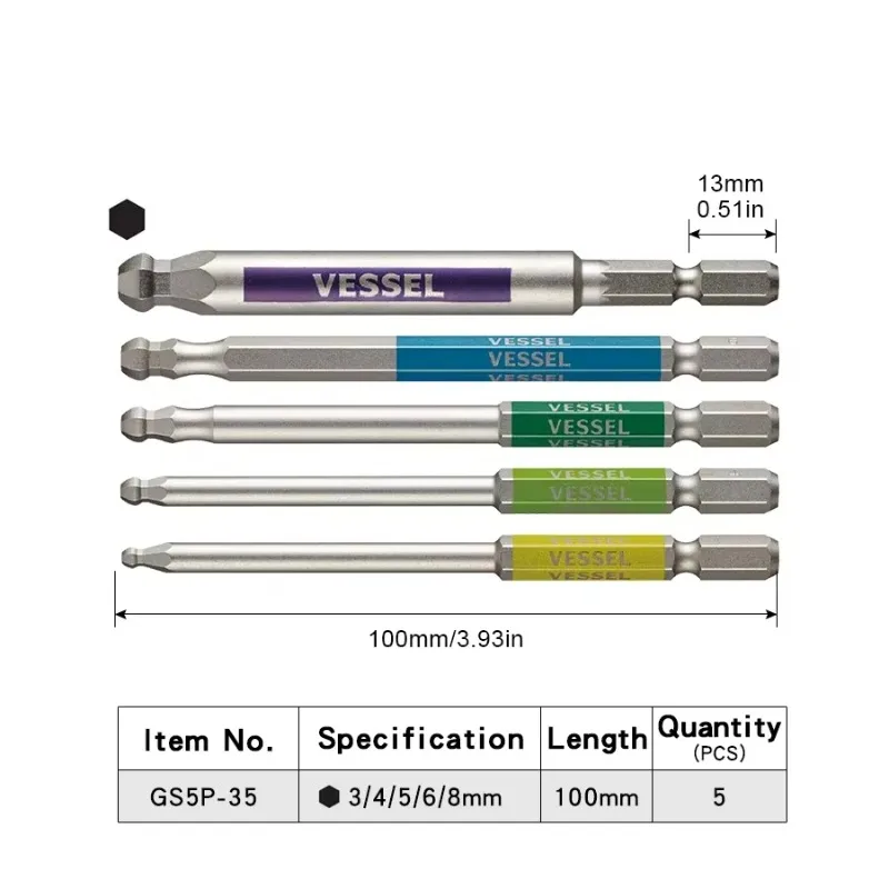 VESSEL JIS GSBP Series Bit Set - Woodworking Japan review and price