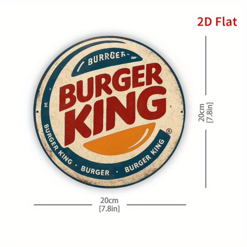 Burger King Retro wooden logo  - Woodworking Logos review and price