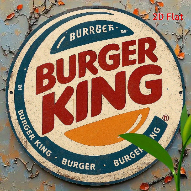 Burger King Retro wooden logo  - Woodworking Logos review and price