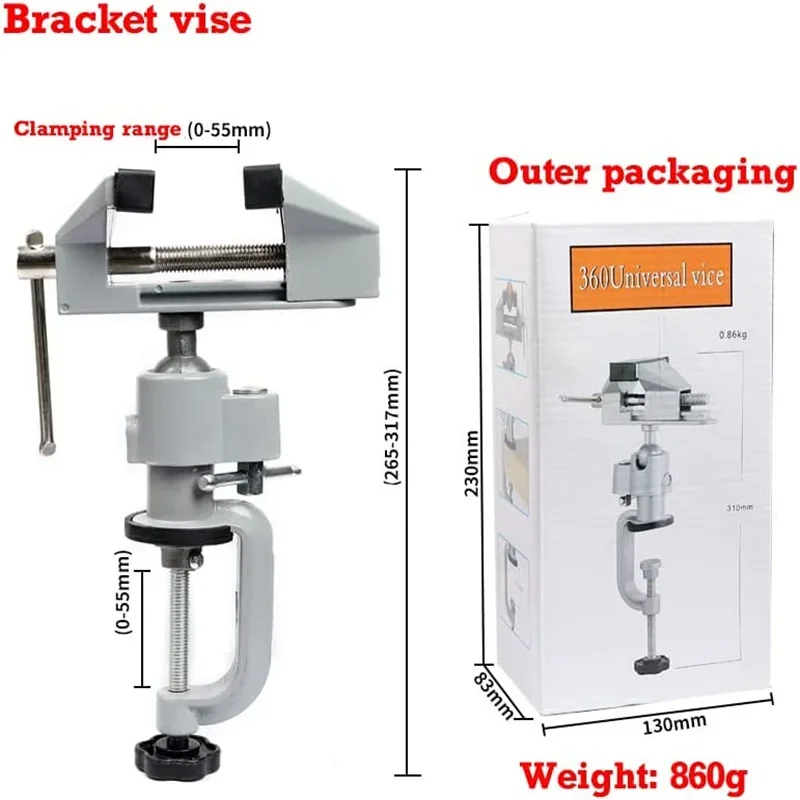 Multifunctional Aluminum Alloy - Woodworking Bench Vise review and price