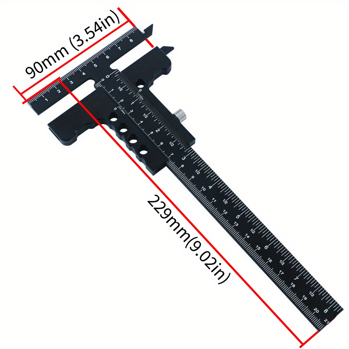 Aluminum Alloy T-Shaped Woodwo - Marking Gauge Tool review and price