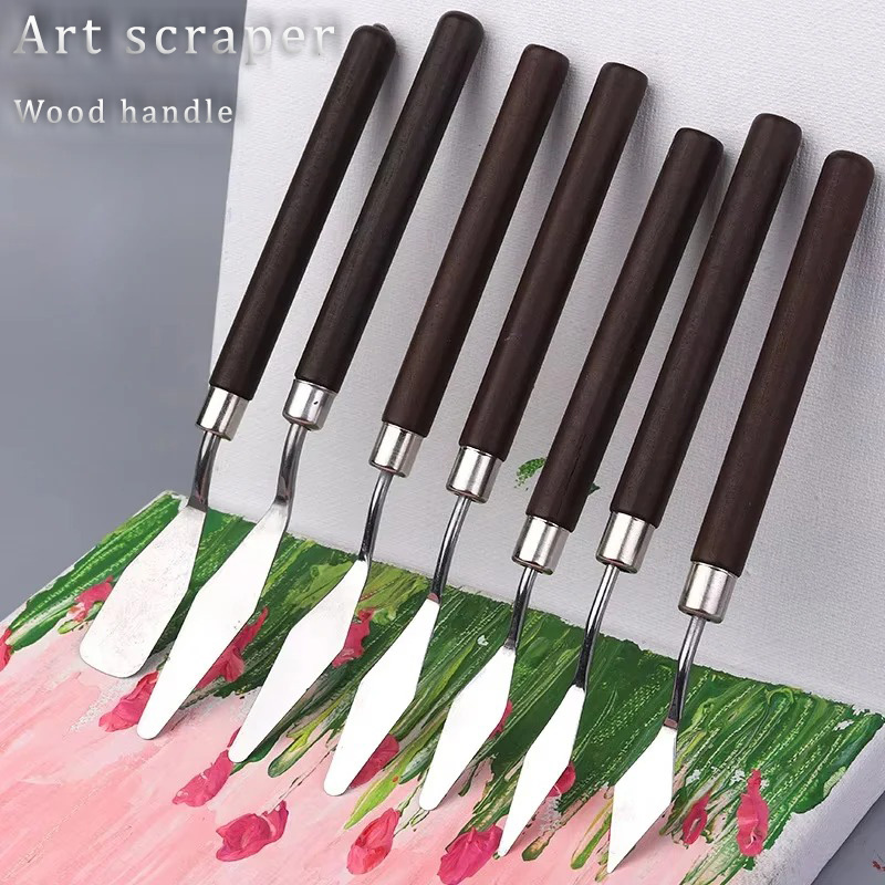 ​7 PCS Artist Palette Knife Se - Drawknife Blade review and price