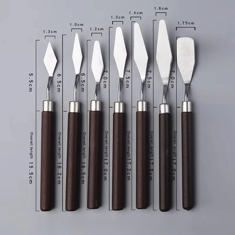 ​7 PCS Artist Palette Knife Se - Drawknife Blade review and price