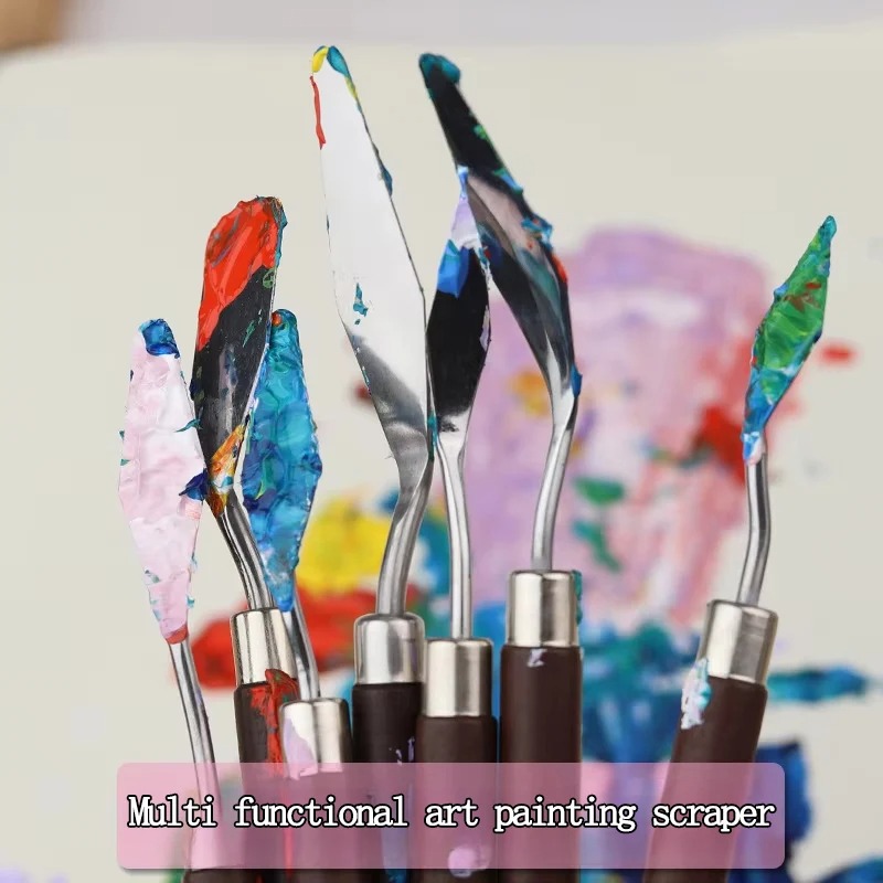 ​7 PCS Artist Palette Knife Se - Drawknife Blade review and price