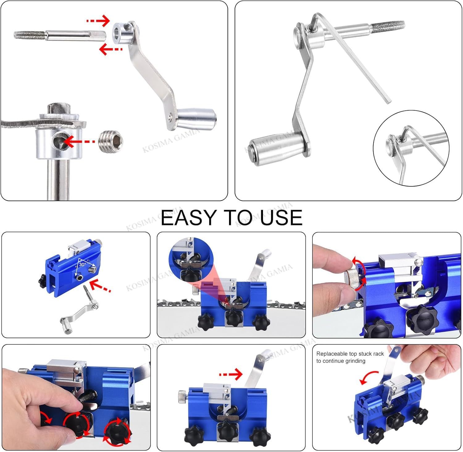 Portable Manual Chain Saw Blad - Woodworking Manufacturing review and price