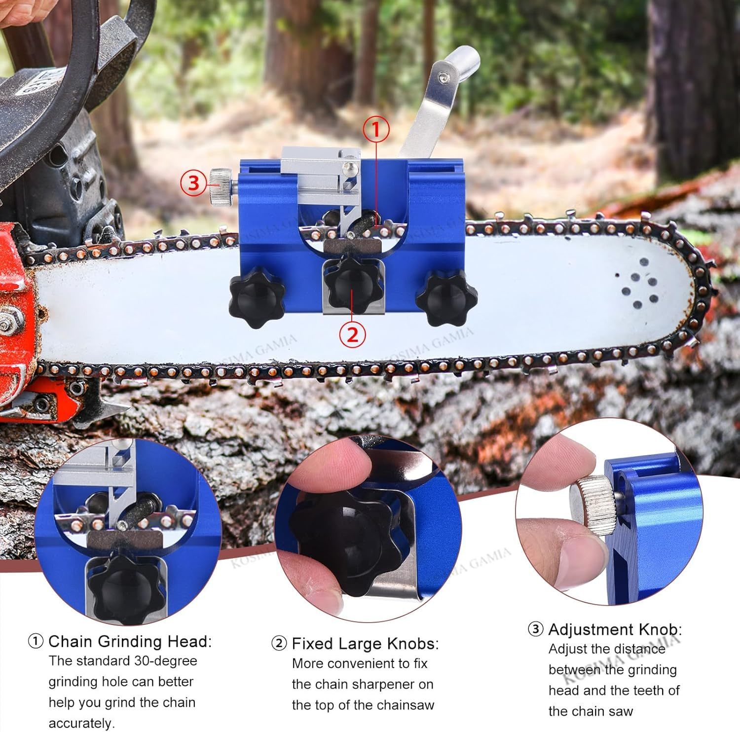 Portable Manual Chain Saw Blad - Woodworking Manufacturing review and price