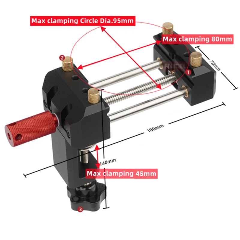 Multifunc Aluminum Alloy Table - Woodworking Bench Vise review and price