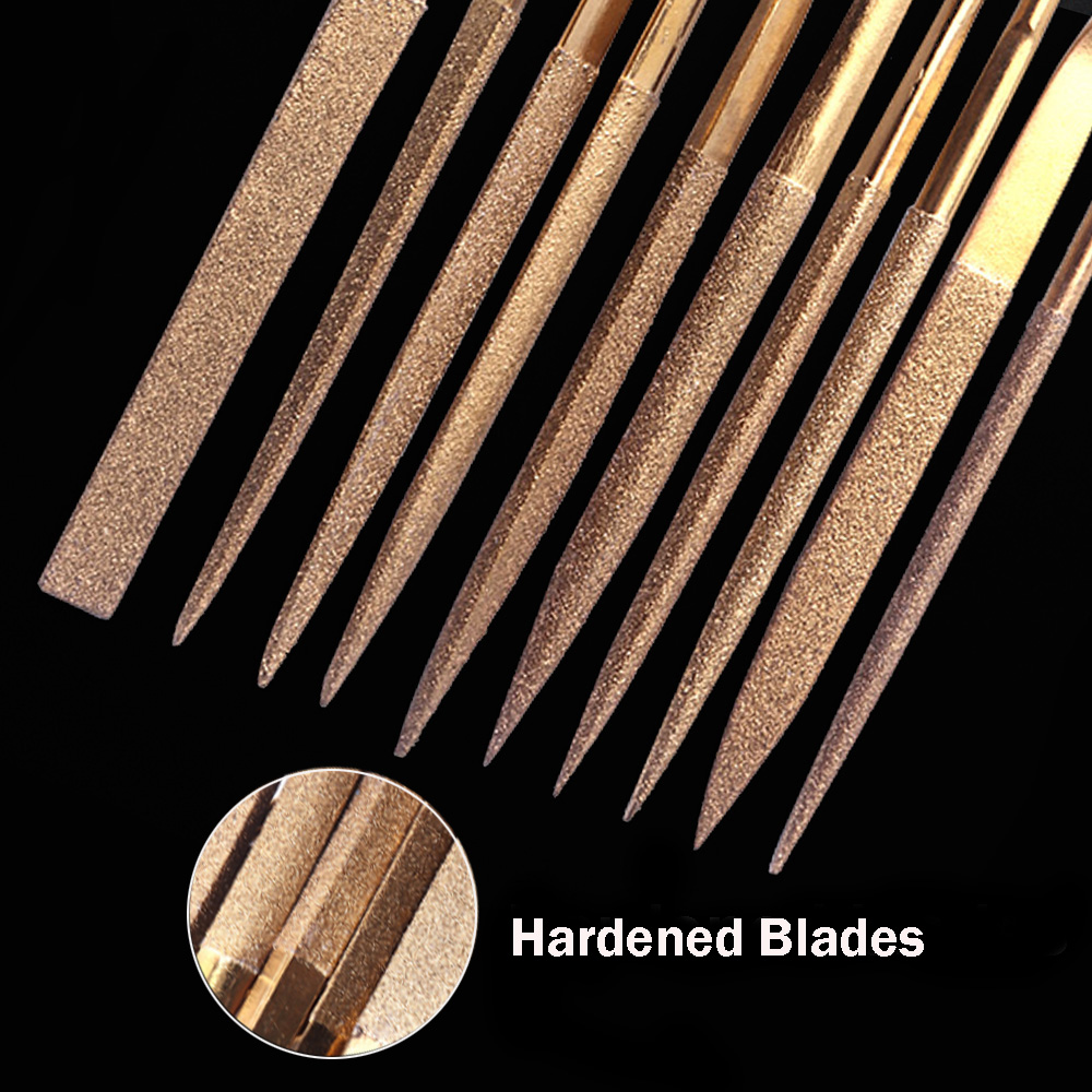 10pcs Diamond Needle Files Set - Woodworking Rasps And Files review and price