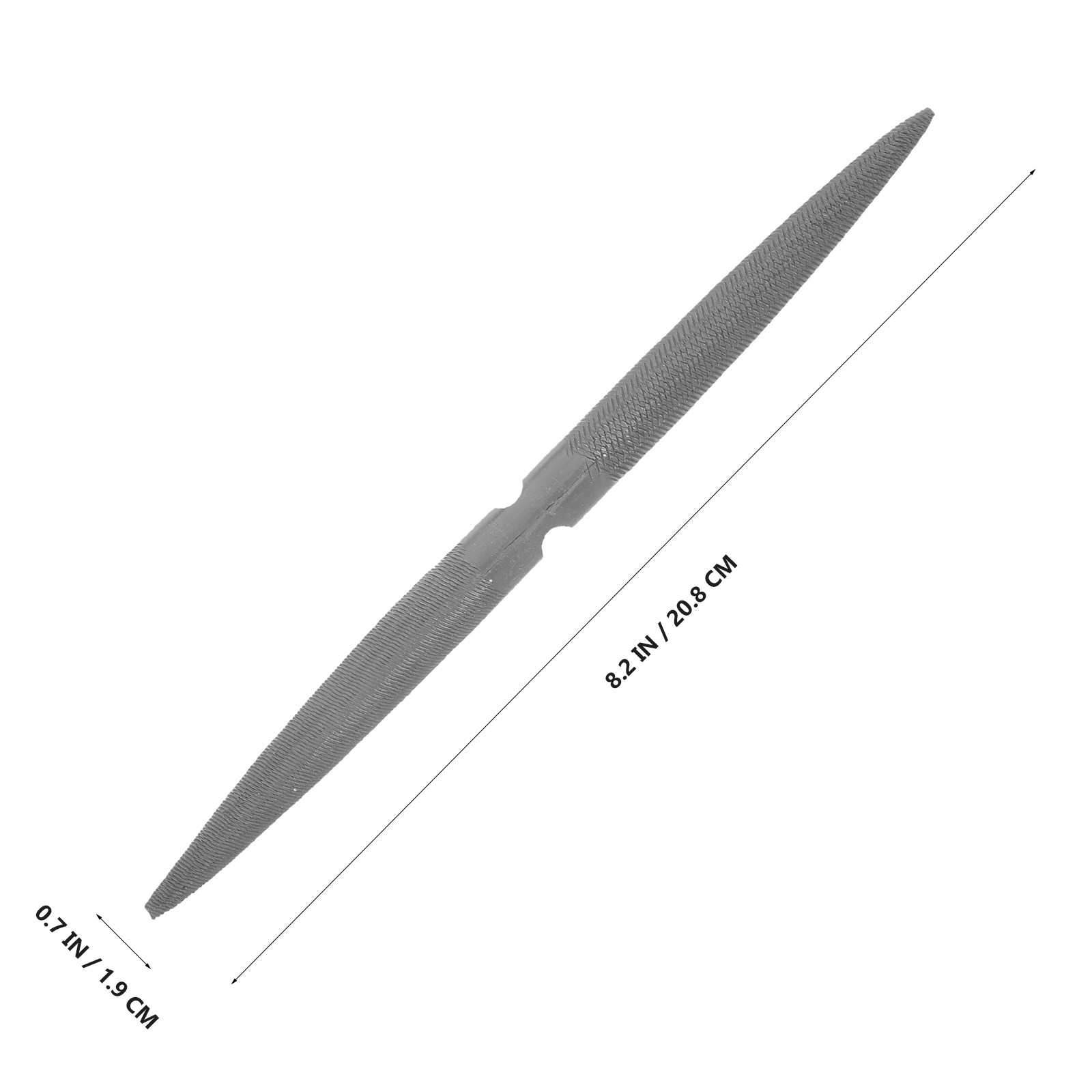 2Pcs Double-Ended Half-Round W - Woodworking Files review and price
