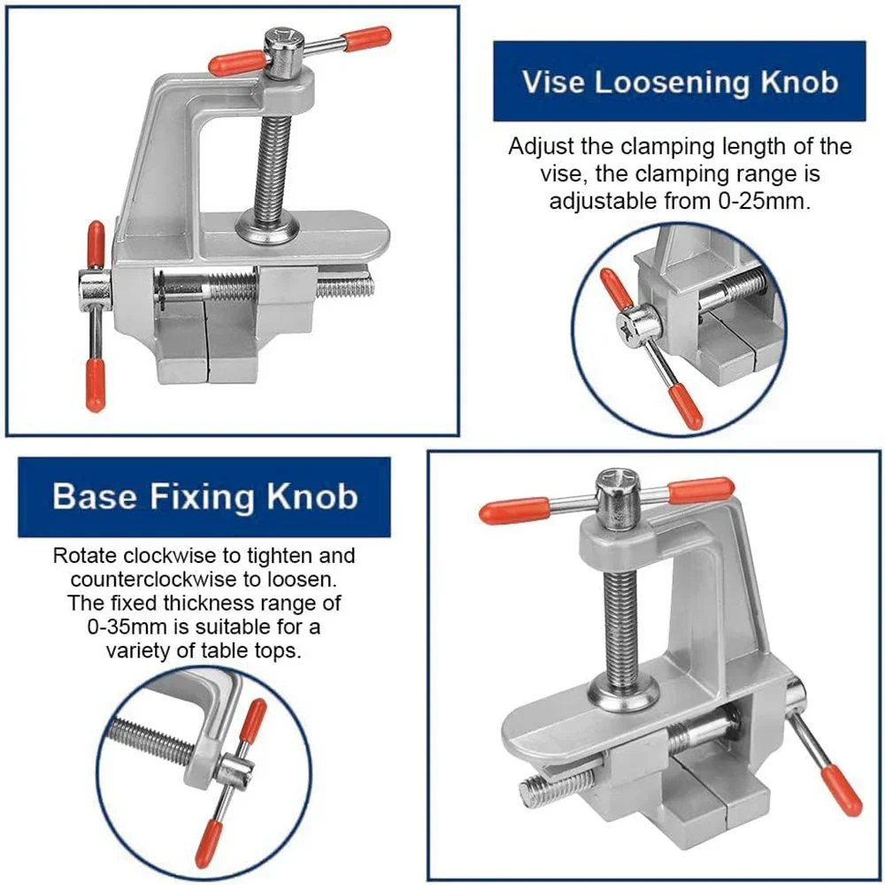 Mini Bench Vise Muliti-Funcati - Woodworking Bench Vise review and price