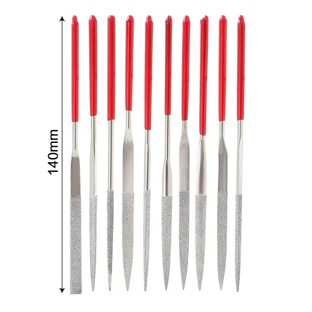 STONEGO 5PCS/10PCS 3x140mm Nee - Woodworking Rasps And Files review and price