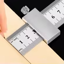 39mm Precision Ruler Aluminum  - Woodworking Workshop Design review and price
