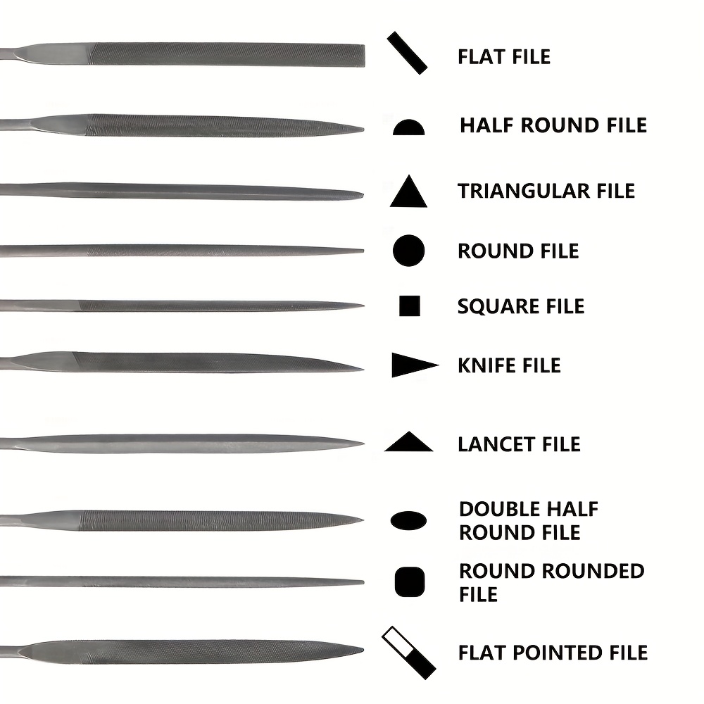 10pcs Needle File Set Without  - Woodworking Rasps And Files review and price