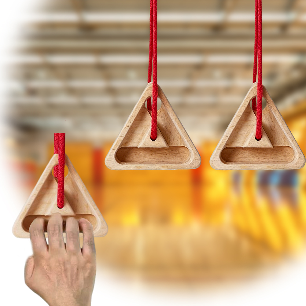 2PCS Wooden Climbing Triangle  - Woodworking Boards review and price