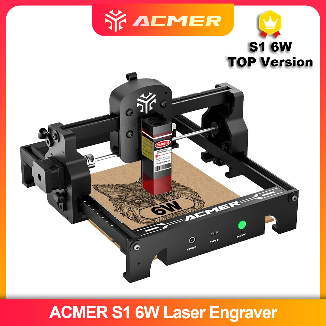 ACMER S1 2.5/3.5/6W Laser Engr - Woodworking Jobs review and price