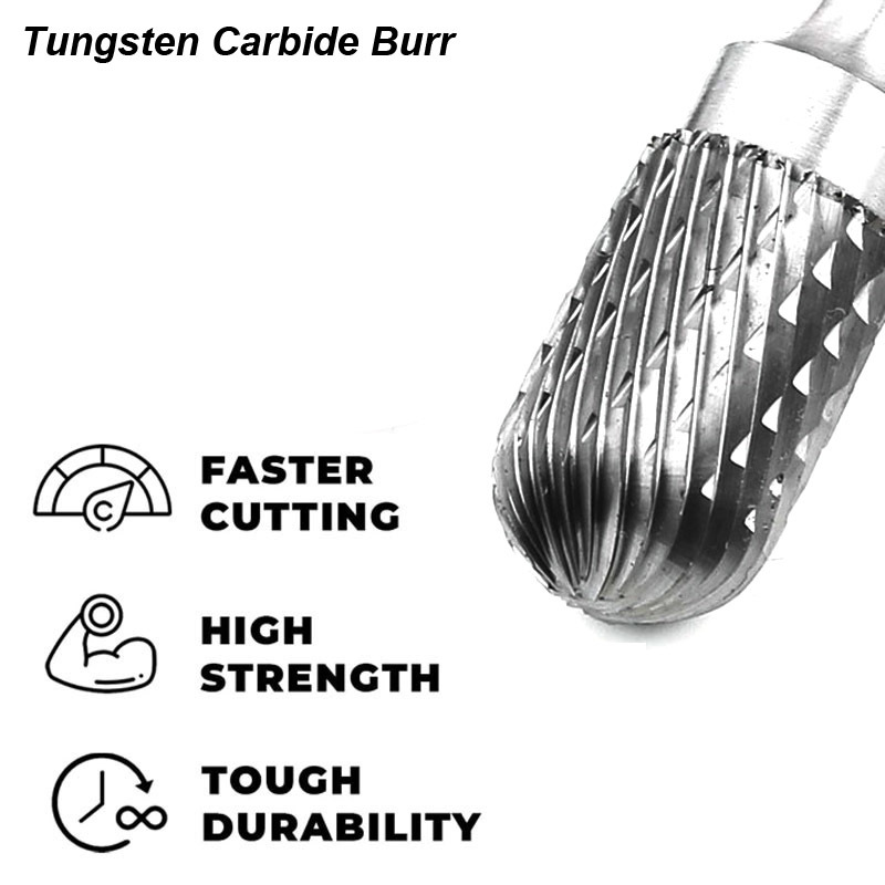 Tungsten Carbide Burrs Set 6mm - Woodworking Rasps And Files review and price