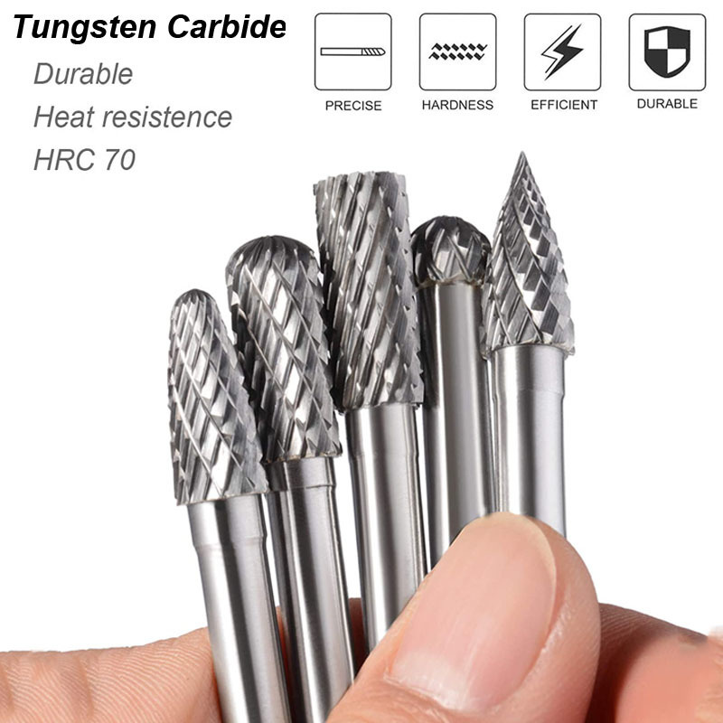 Tungsten Carbide Burrs Set 6mm - Woodworking Rasps And Files review and price