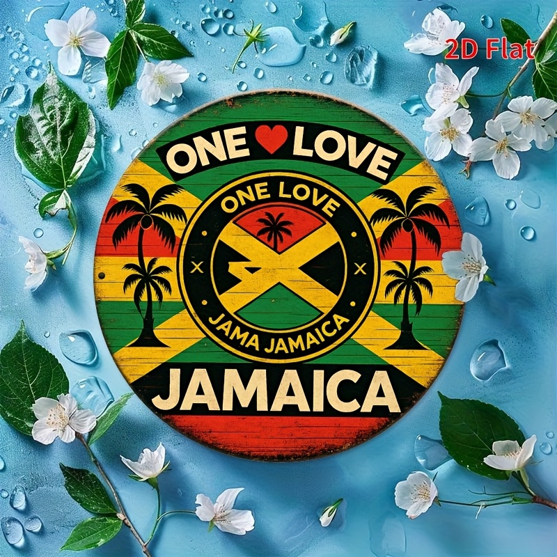 1pc Jamaican Wooden logo - Vib - Woodworking Logos review and price