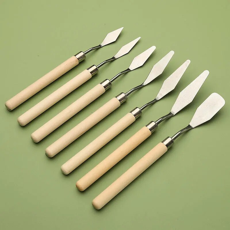 7Pcs Stainless Steel Painting  - Drawknife Blade review and price