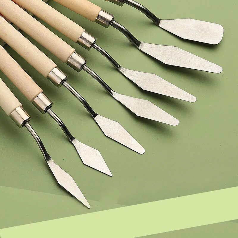 7Pcs Stainless Steel Painting  - Drawknife Blade review and price