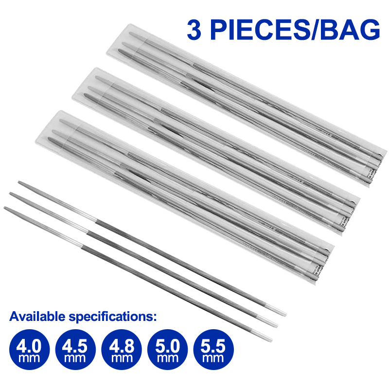 XCAN 3Pcs 4.0/4.5/4.8/5.0/5.5m - Woodworking Files review and price