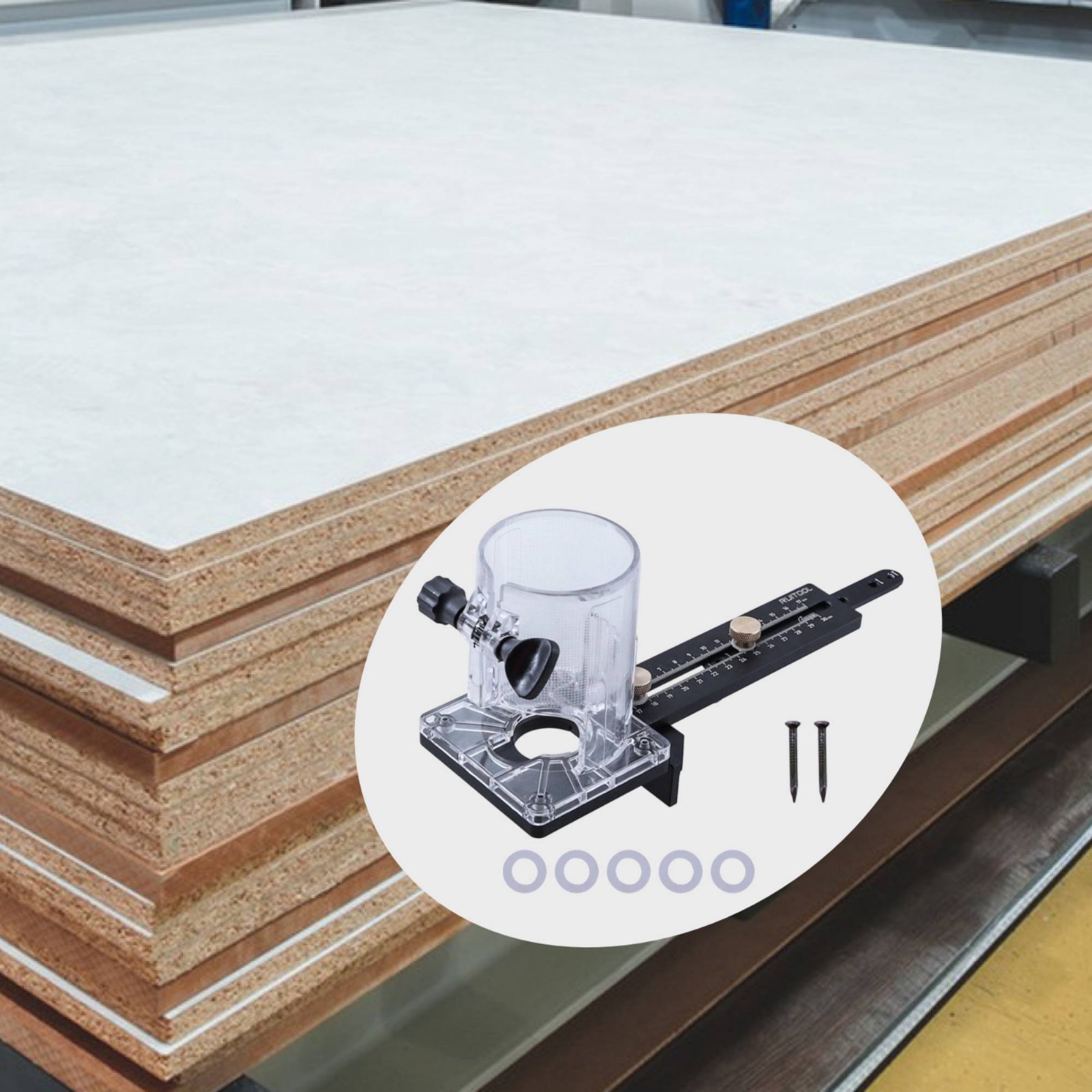 Router Circle Cutting Jig Mult - Woodworking Cutting Tools review and price