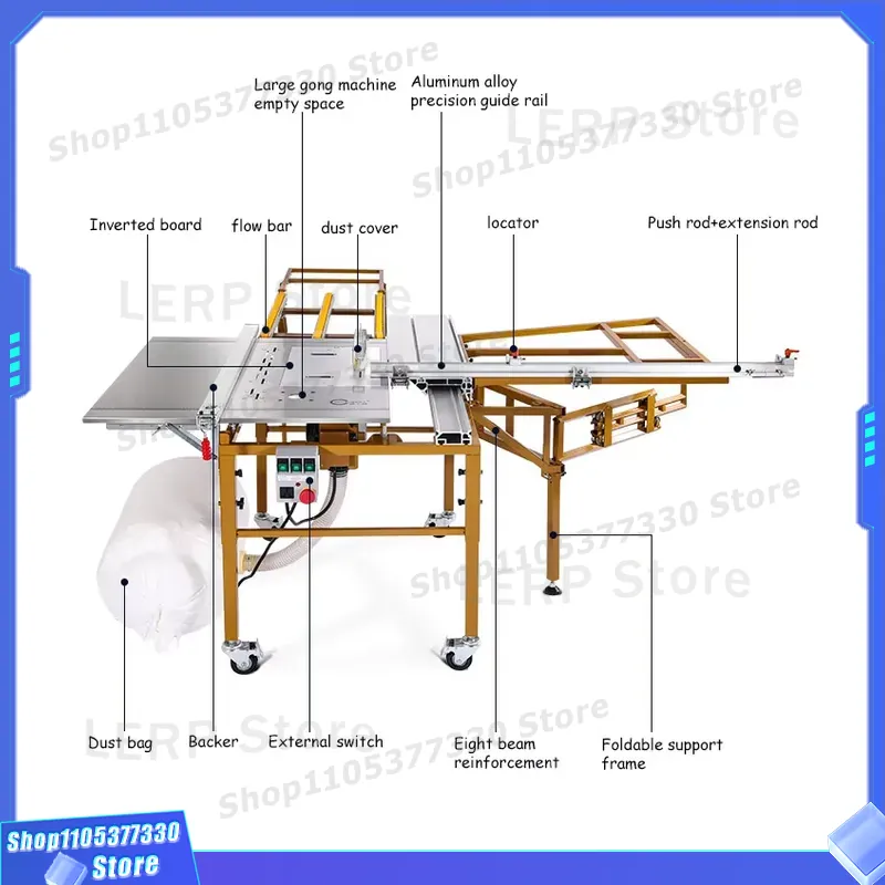 Portable Woodworking Sliding T - Woodworking Workshop Design review and price