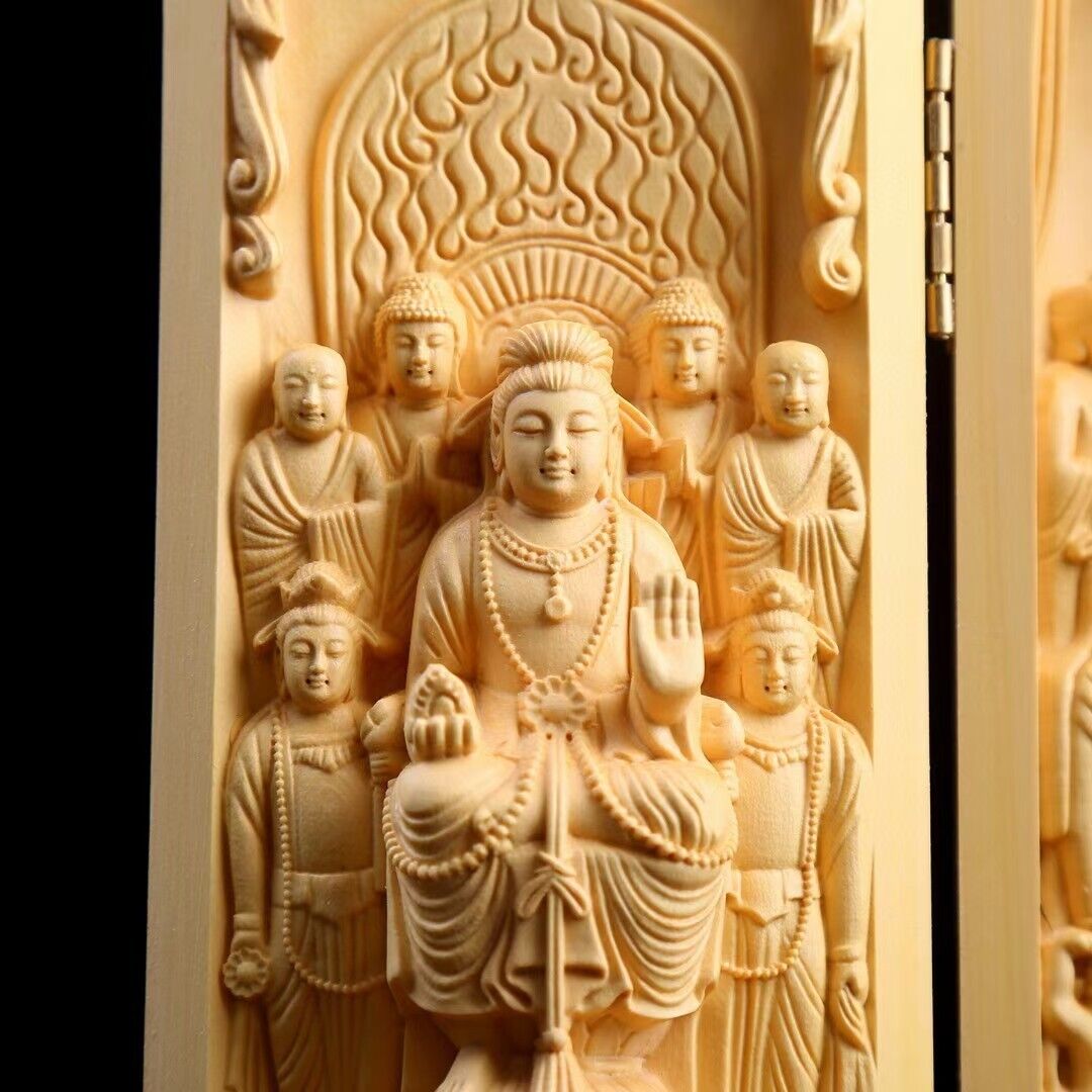 Chinese Nice Art Work Boxwood  - Zen Woodworking review and price