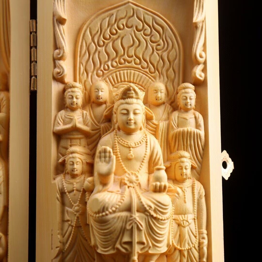 Chinese Nice Art Work Boxwood  - Zen Woodworking review and price