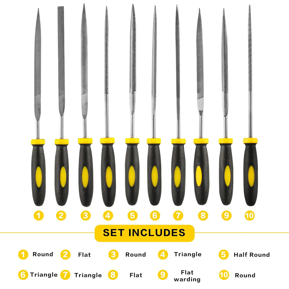 Mini Metal Needle File Set 5/1 - Woodworking Rasps And Files review and price