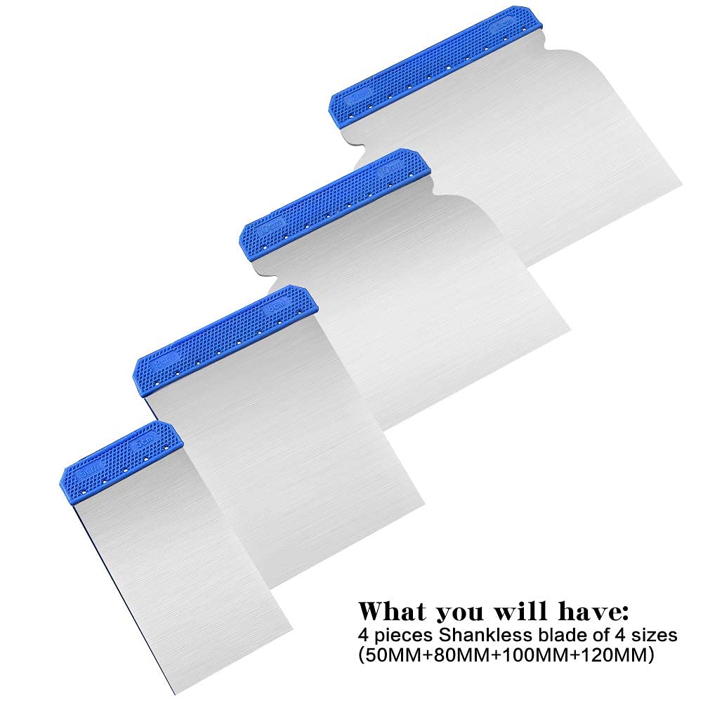 4pcs/Set Scraper Putty Knife B - Drawknife Blade review and price
